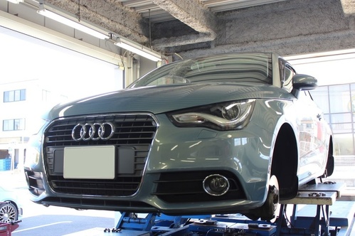 Audi A1のタイヤ交換をさせて頂きました。 | EURO STYLE CRAFT | 店舗